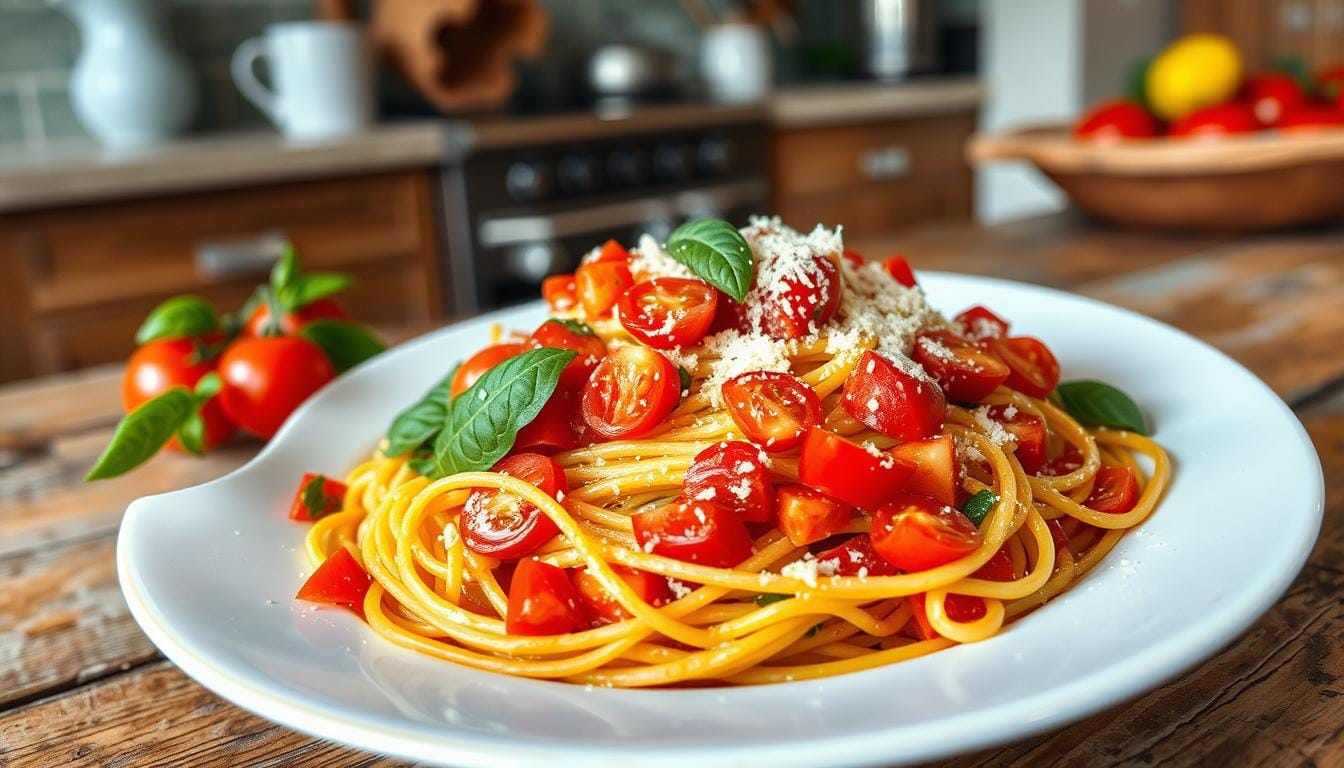 fresh tomato pasta recipe