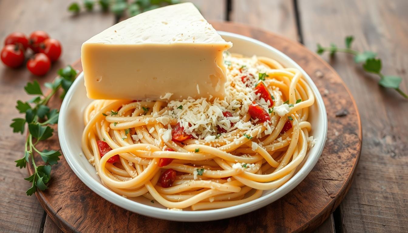 cheese wheel pasta