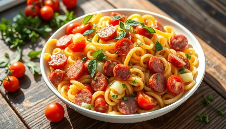 cold pasta summer sausage recipe