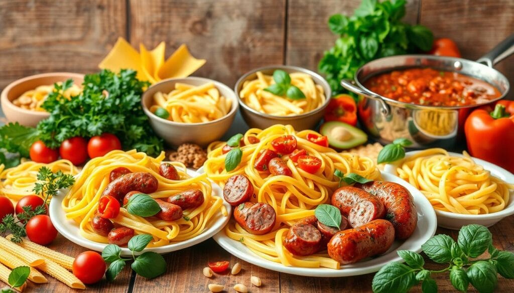 kielbasa and pasta recipes