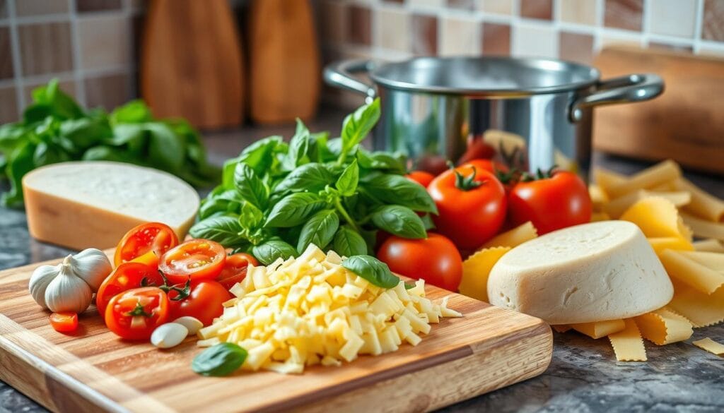 pasta preparation