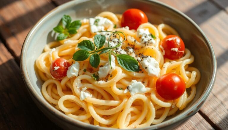 pasta with boursin cheese