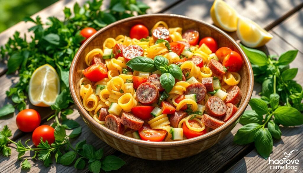 sausage pasta salad