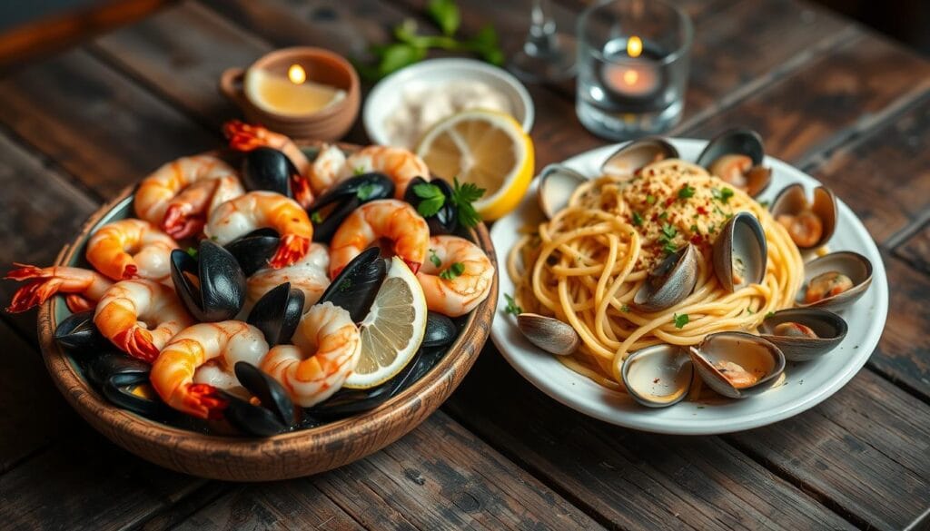 seafood and pasta recipes