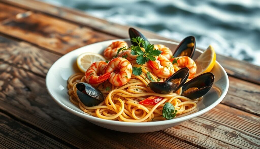 seafood and pasta recipes